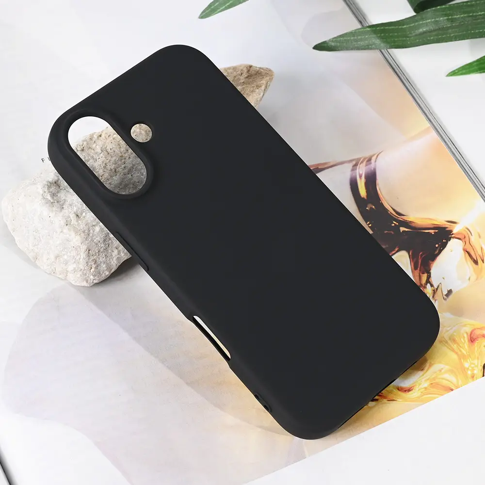 Torbica Teracell Soft Velvet za Iphone 17 6.3 Crna