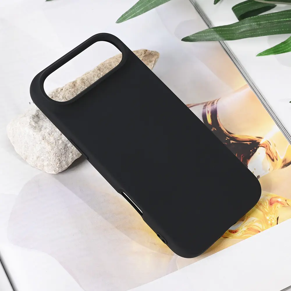 Torbica Teracell Soft Velvet za Iphone 17 Air 6.6 Crna