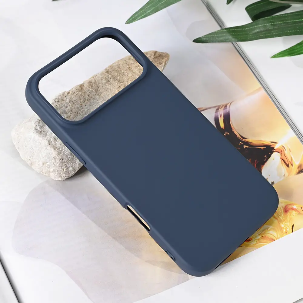 Torbica Teracell Soft Velvet za Iphone 17 Pro Max 6.9 Tamno Plava