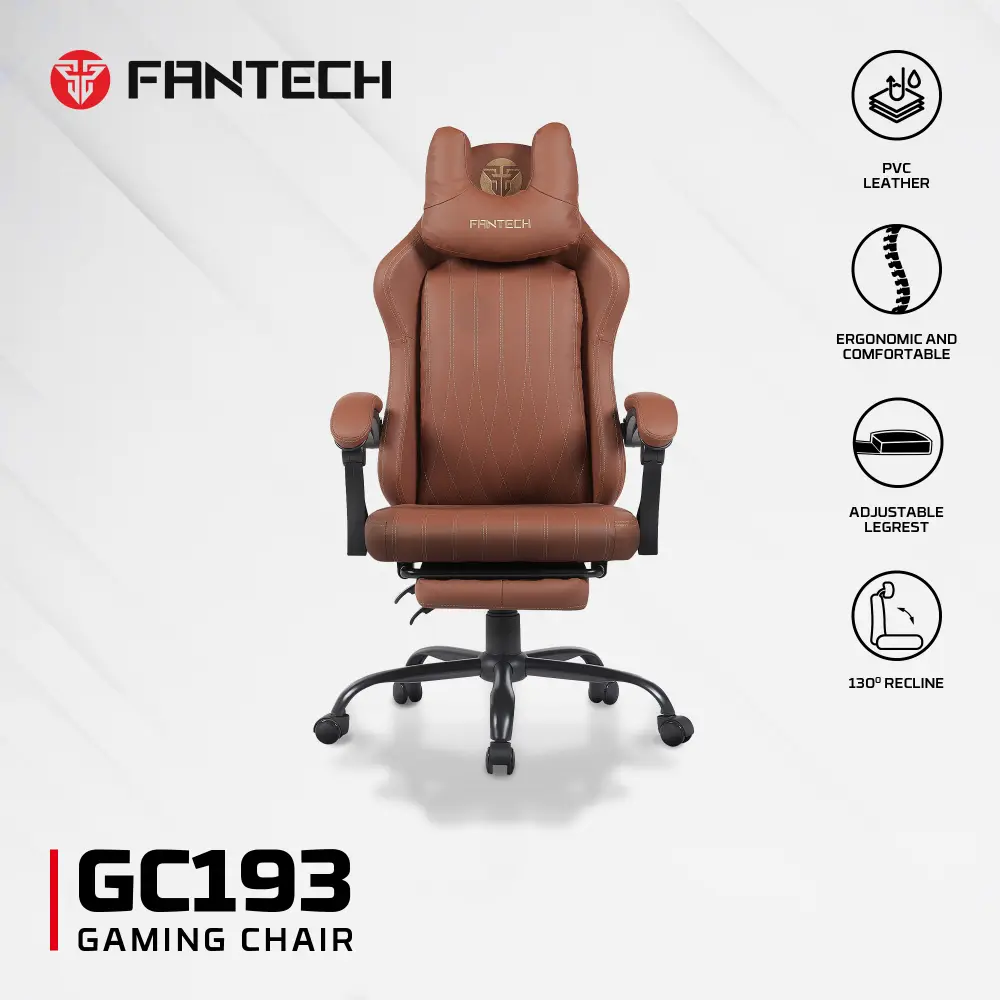 Stolica Gaming Fantech GC193 Braon