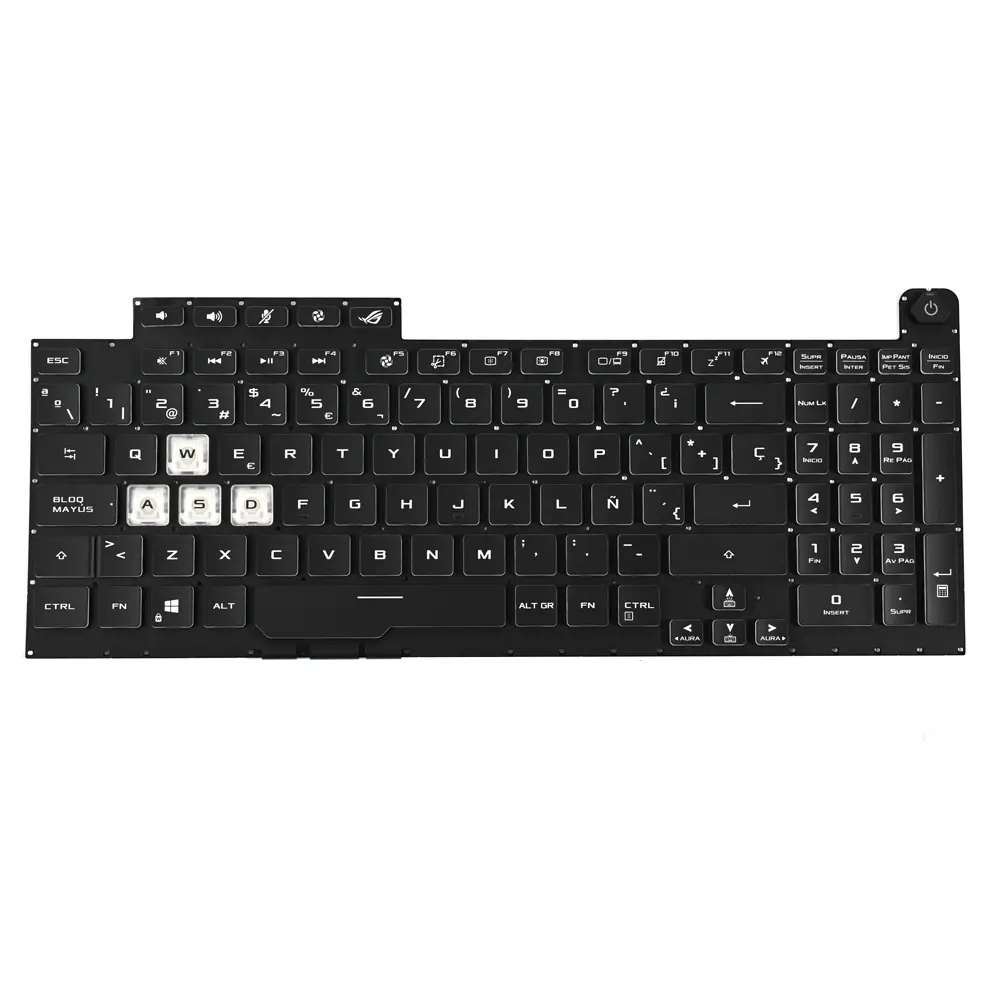 Tastatura za Laptop Asus ROG Strix Scar III G512 G531 G532 Veliki Enter Pozadinsko Osvetljenje