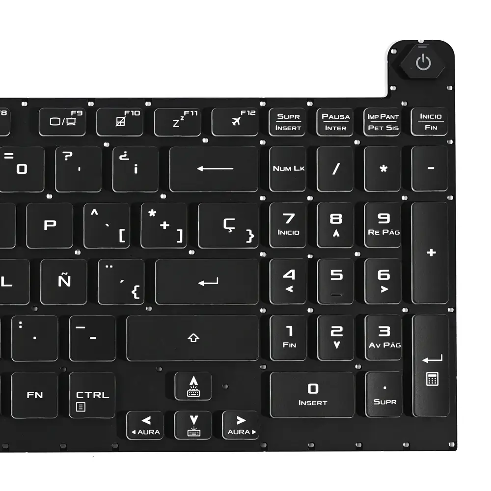 Tastatura za Laptop Asus ROG Strix Scar III G512 G531 G532 Veliki Enter Pozadinsko Osvetljenje
