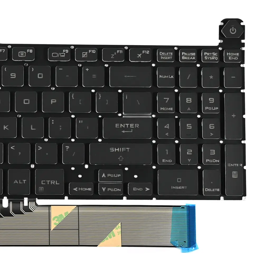 Tastatura za Laptop Asus TUF Gaming A15 F15 FA507 FX507 Mali Enter Pozadinsko Osvetljenje