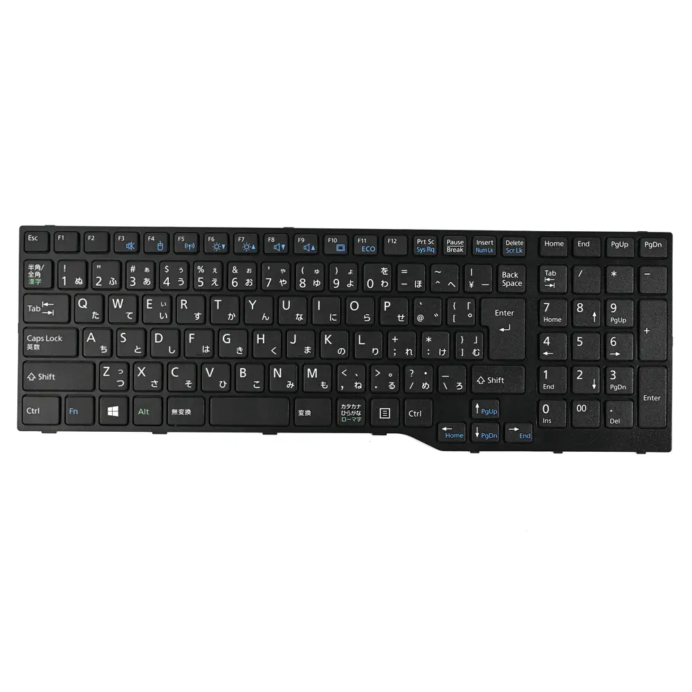 Tastatura za Laptop Fujitsu AH544 AH564 AH574 AH53M AH42 AH555 Srebrni Frame sa Misem