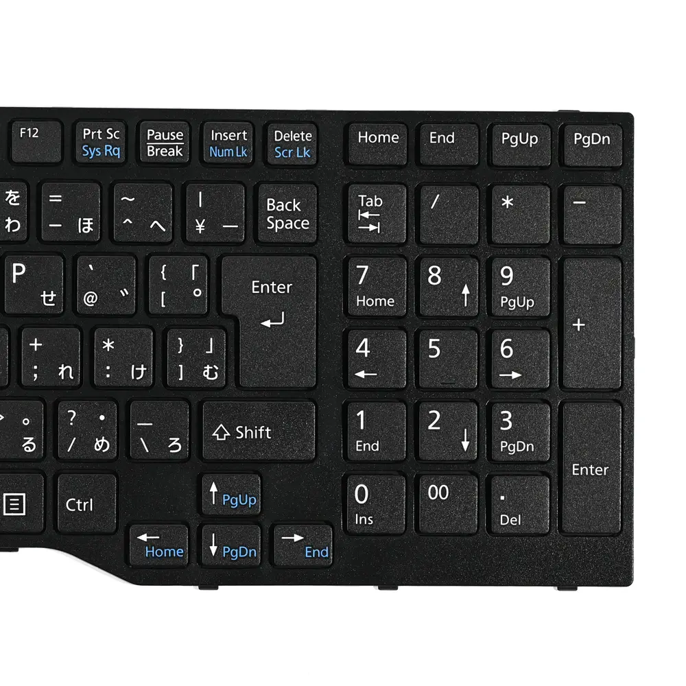 Tastatura za Laptop Fujitsu AH544 AH564 AH574 AH53M AH42 AH555 Srebrni Frame sa Misem