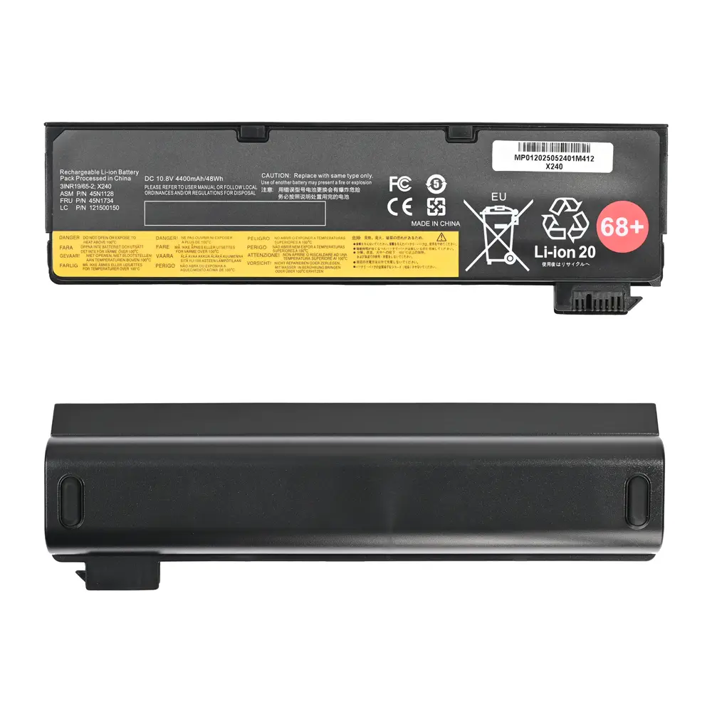 Baterija za Laptop Lenovo X240, X250, X260, T550 10.8v 4400mah 48WH Hq2200 B