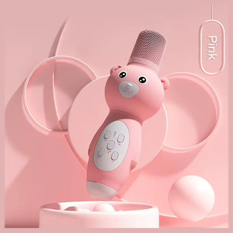 Mikrofon K6 Roze