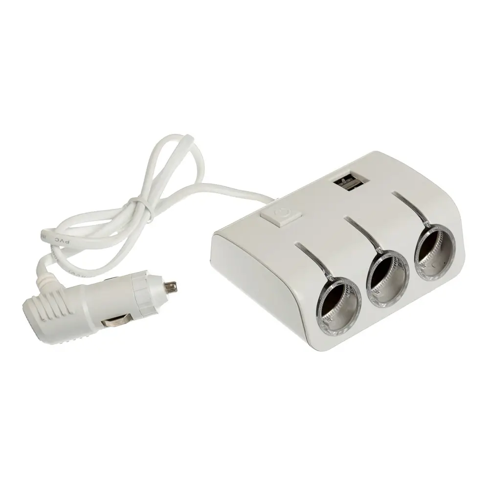 Adapter JWD Uticnica za Auto 1 na 3