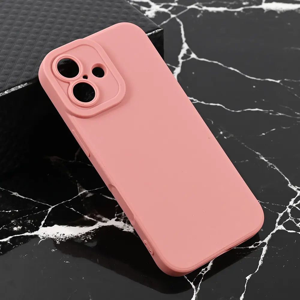 Torbica Teracell Giulietta za Iphone 17 6.3 Mat Tamno Roze