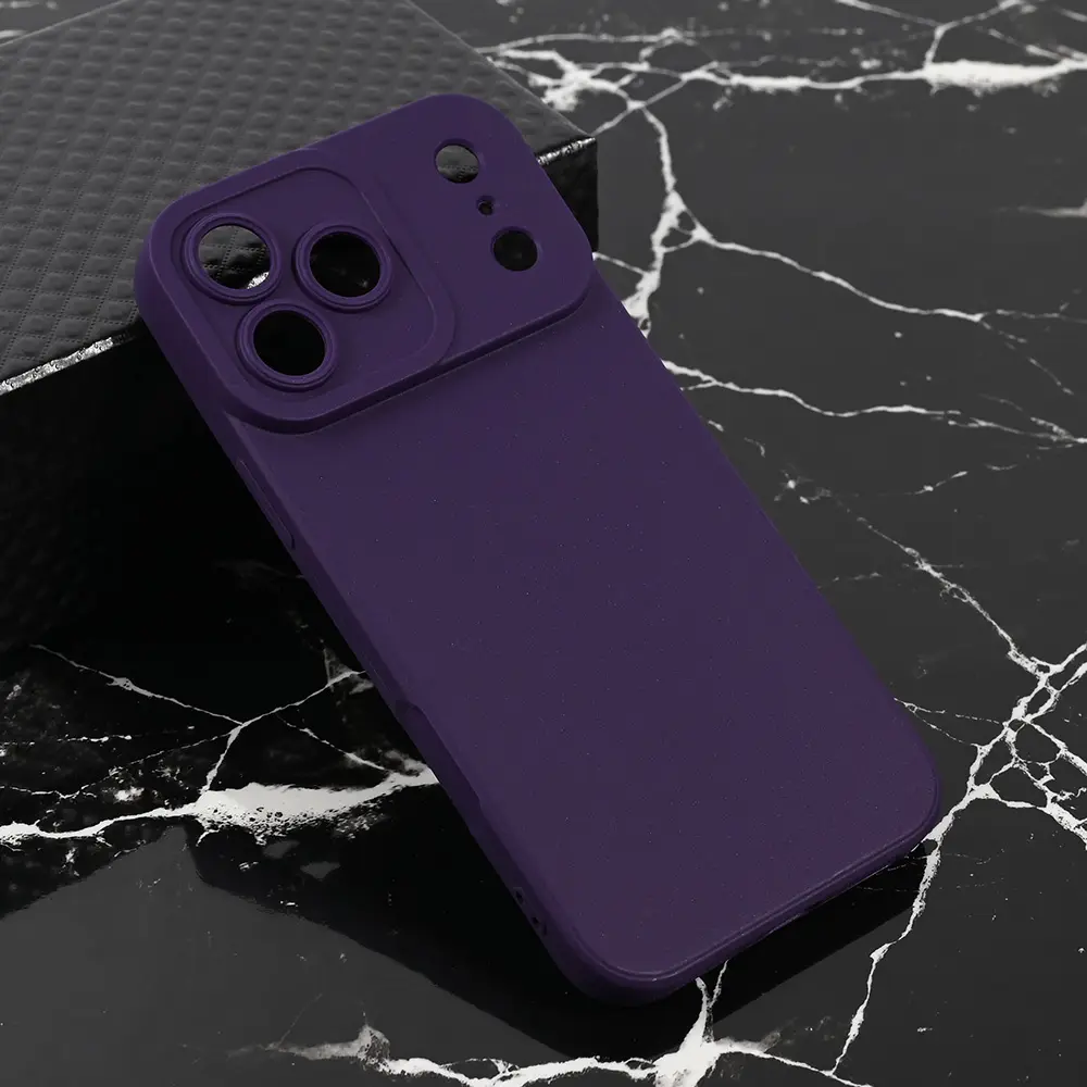 Torbica Teracell Giulietta za Iphone 17 Pro Max 6.9 Mat Tamno Ljubicasta