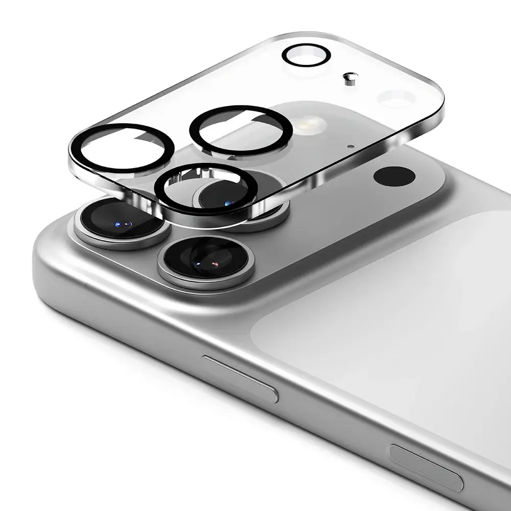 Zastita Kamere 3D Full Cover za Iphone 17 Pro 6.3 Transparent