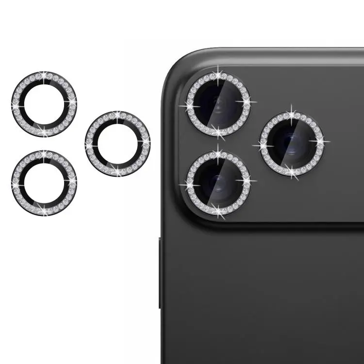 Zastita za Kameru Diamond za Iphone 17 Pro 6.3 Crna