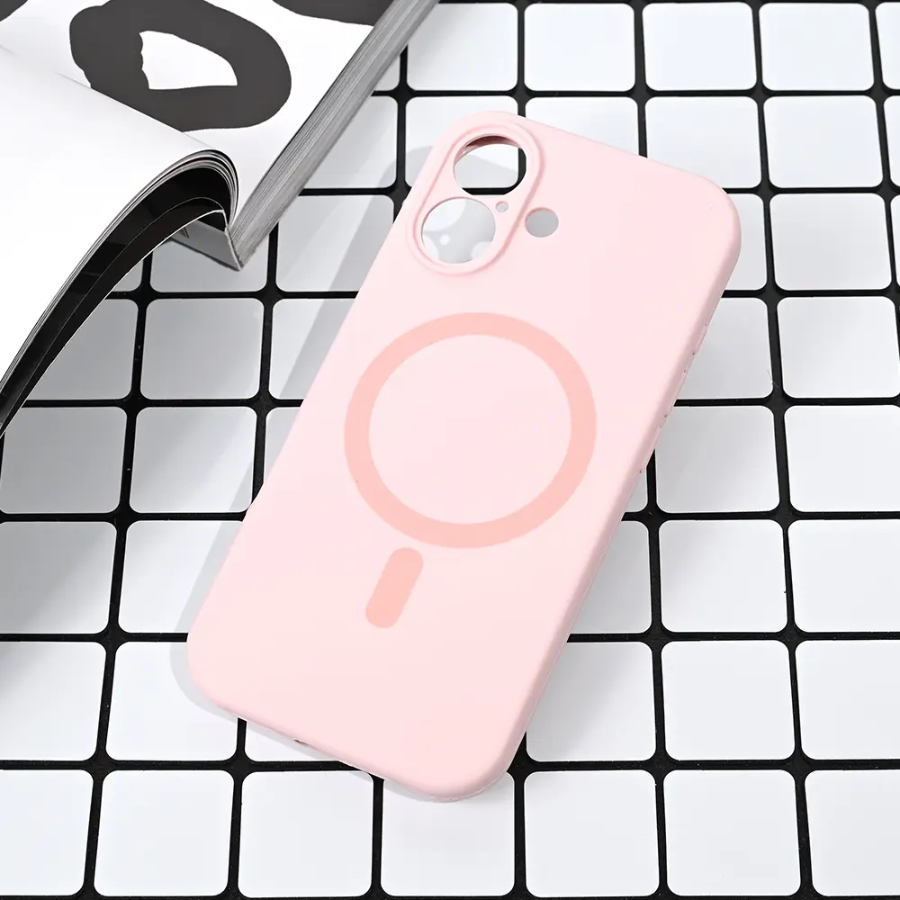 Torbica Magsafe Pure Color za Iphone 17 6.3 Roze