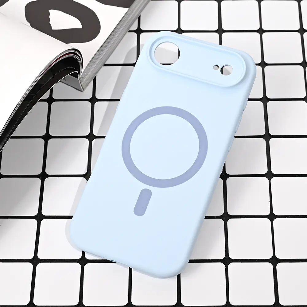 Torbica Magsafe Pure Color za Iphone 17 Air 6.6 Svetlo Plava