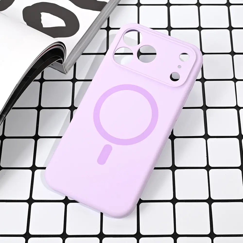 Torbica Magsafe Pure Color za Iphone 17 Pro Max 6.9 Lila