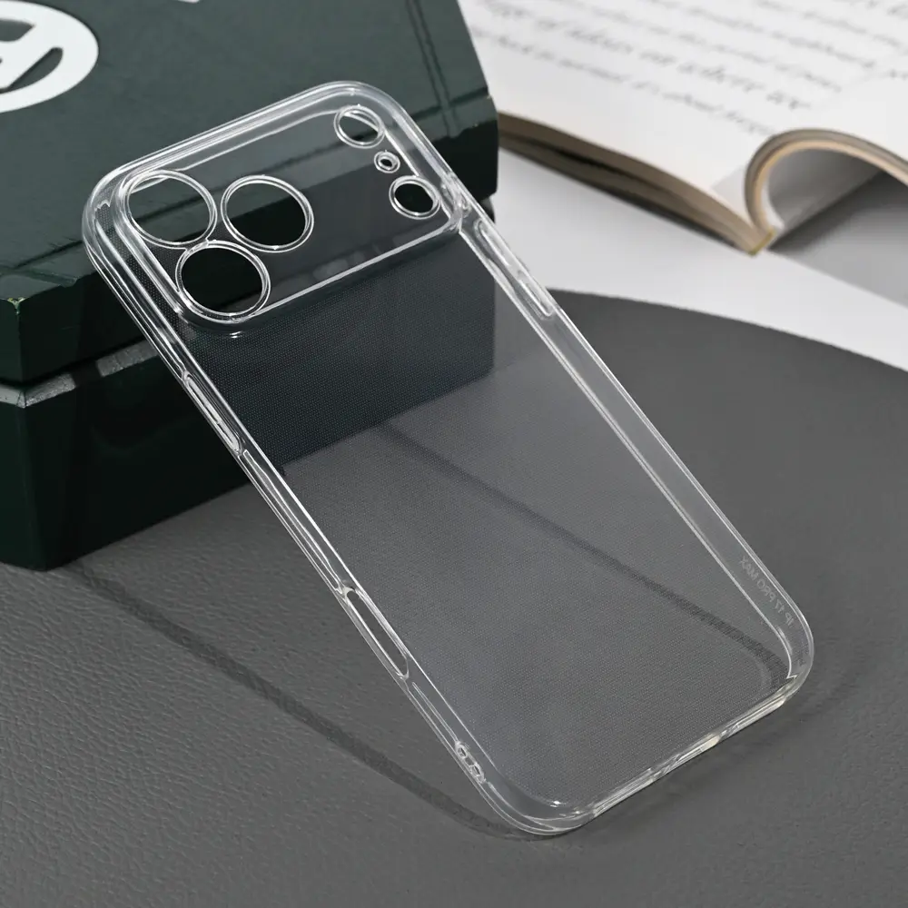 Torbica Silikonska Skin za Iphone 17 Pro Max 6.9 Transparent
