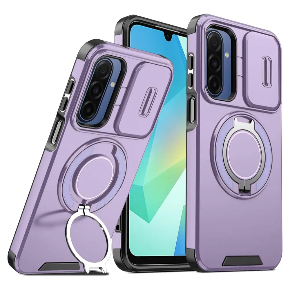 Torbica Camshield Ring Stand za Samsung A175F Galaxy A17 Ljubicasta