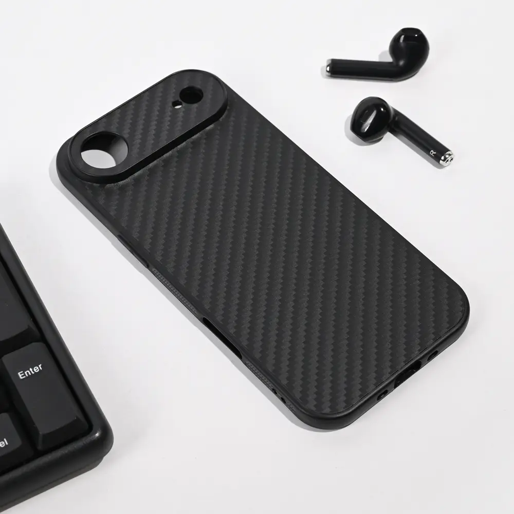 Torbica Carbon Fiber za Iphone 17 Air 6.6 Crna