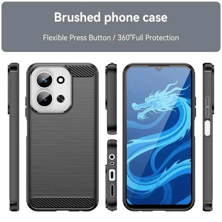 Torbica Defender Safeguard za Xiaomi Redmi 15C 4G EU 173MM Crna