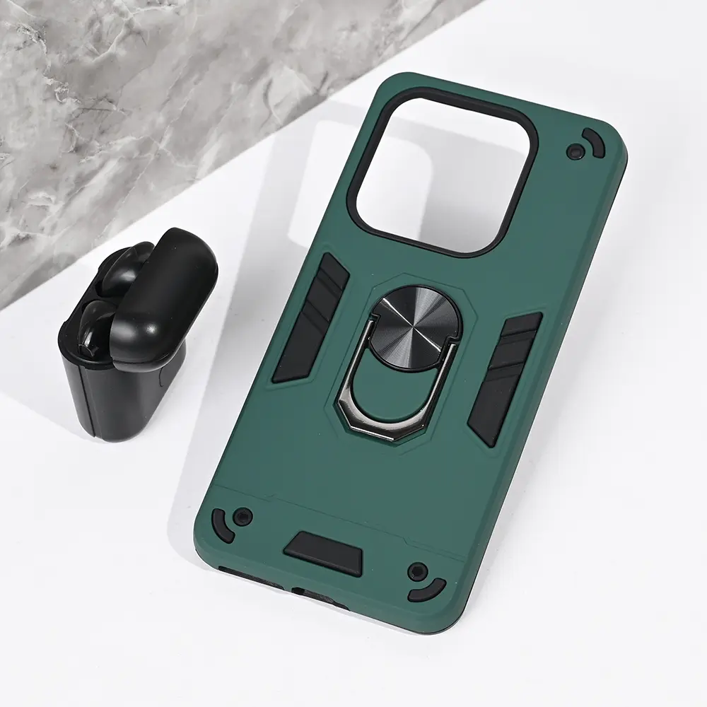 Torbica Hard Ring za Xiaomi Redmi Note 14 5G Tamno Zelena