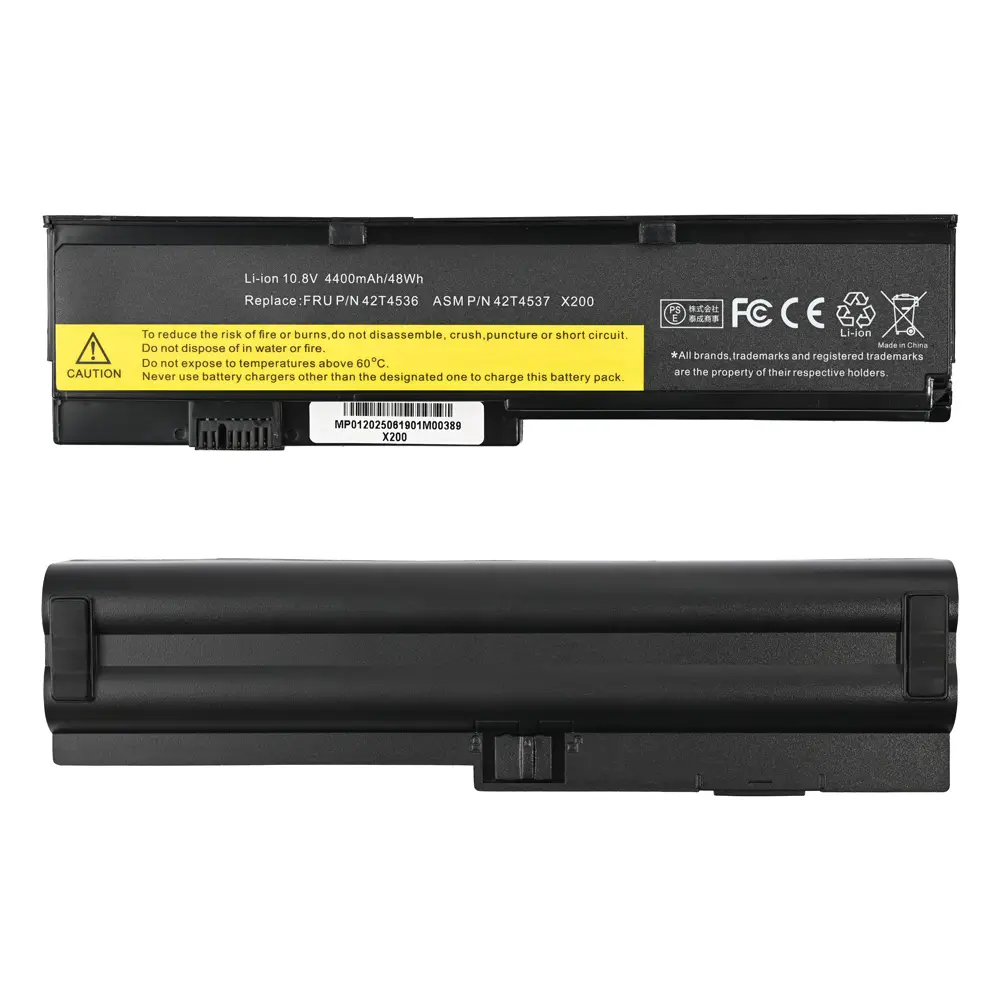 Baterija za Laptop Lenovo X200 10.8 4400mah Hq2200 B