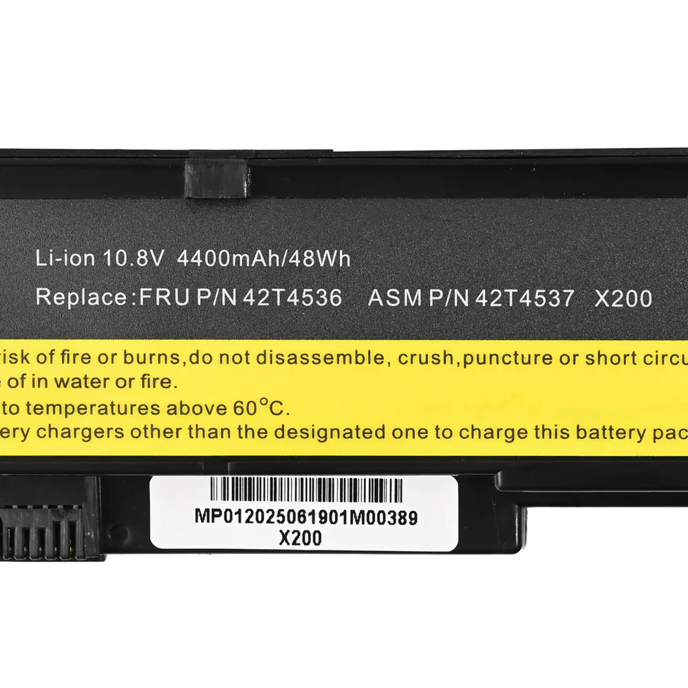 Baterija za Laptop Lenovo X200 10.8 4400mah Hq2200 B