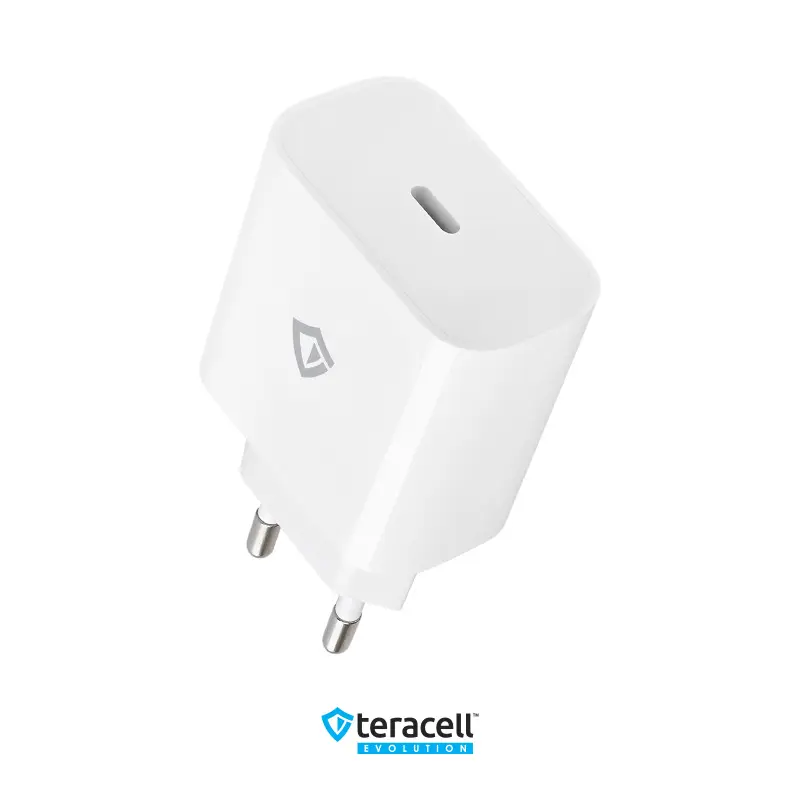 Kucni Punjac Teracell Evolution TC-07 PD Fast Charging 20W Beli CE