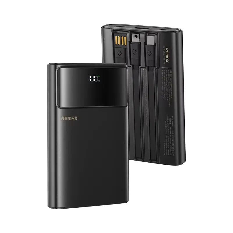 Power Bank Prenosiva Baterija Remax FC-03 20w+22.5w 10000mah Crna
