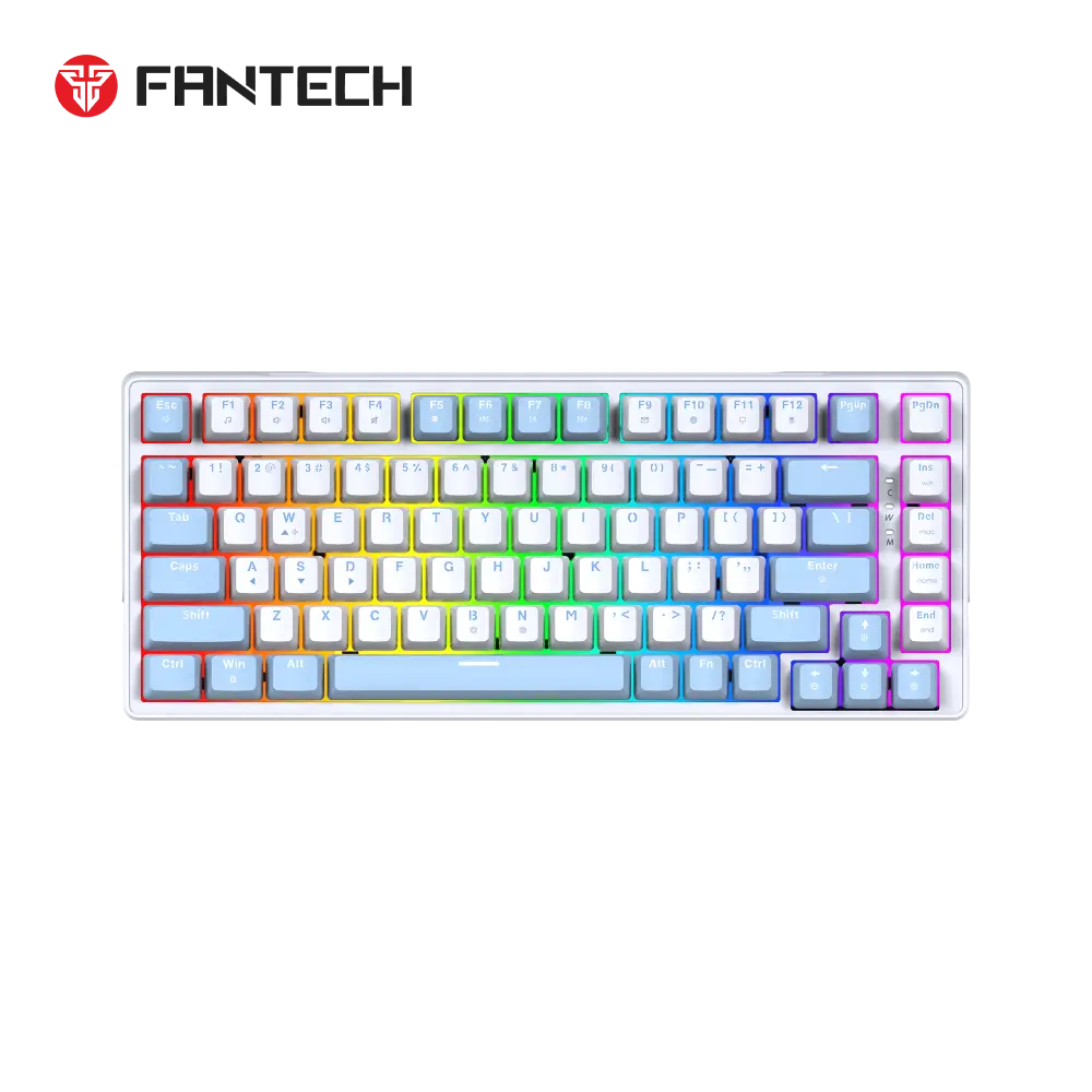 Tastatura Mehanicka Gaming Fantech MK612 Atom X83 AME Bela (taro Switch)