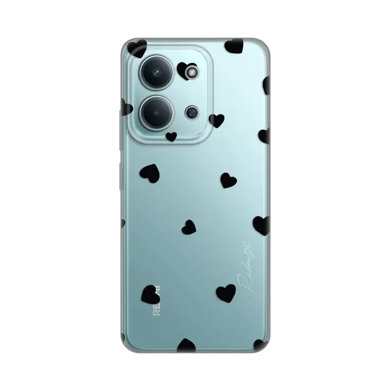 Torbica Silikonska Print Skin za Xiaomi Redmi 15C 4G Hearts
