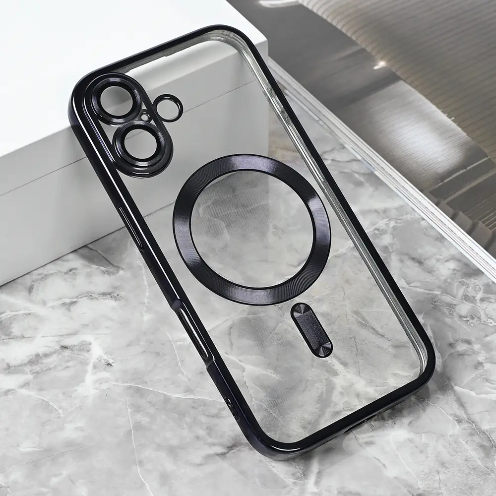 Torbica Magsafe Lux za Iphone 17 6.3 Crna