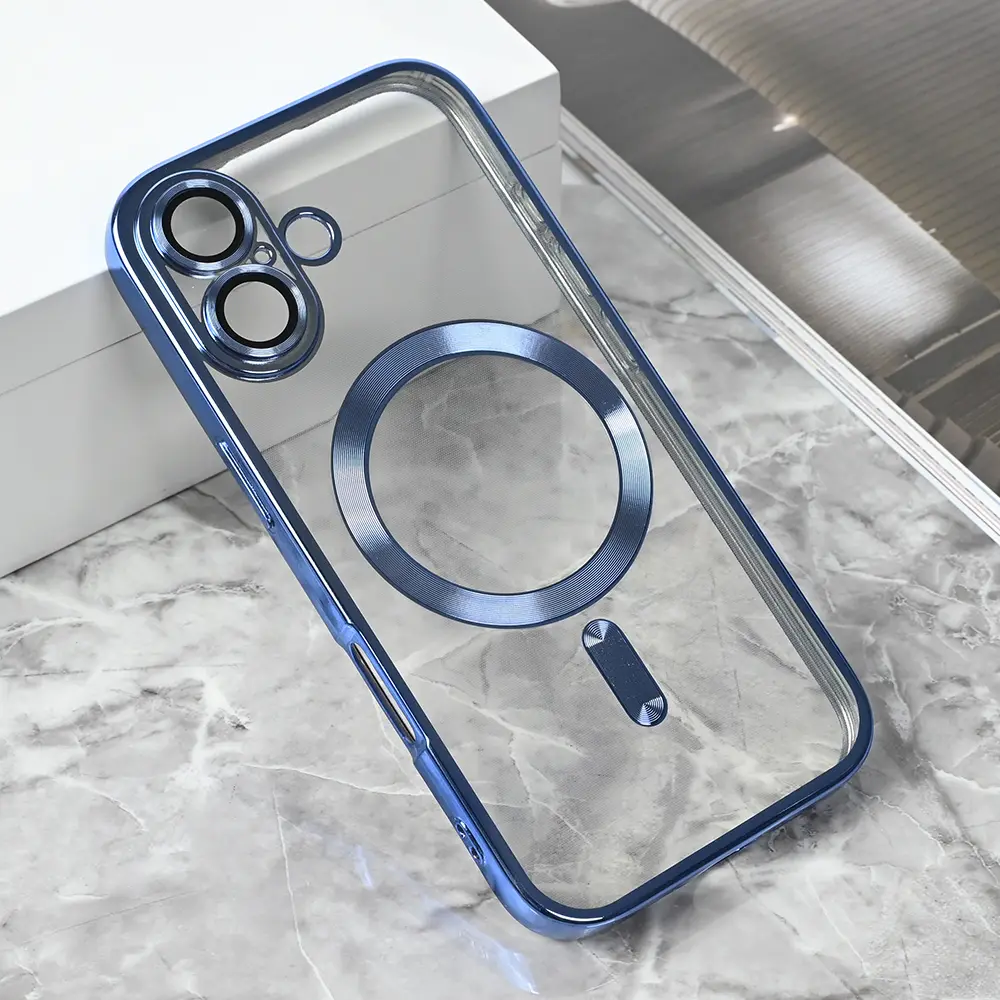 Torbica Magsafe Lux za Iphone 17 6.3 Svetlo Plava