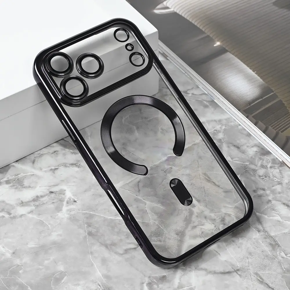 Torbica Magsafe Lux za Iphone 17 Pro Max 6.9 Crna