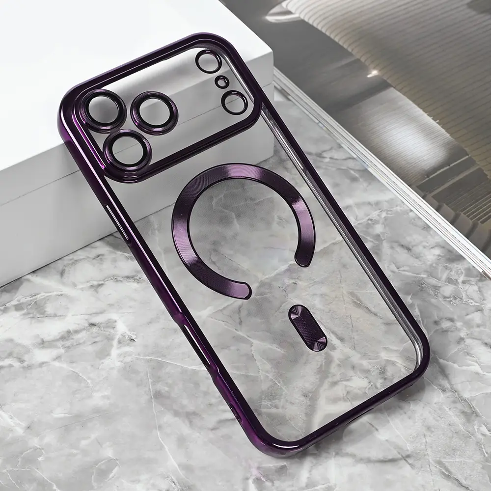 Torbica Magsafe Lux za Iphone 17 Pro Max 6.9 Ljubicasta