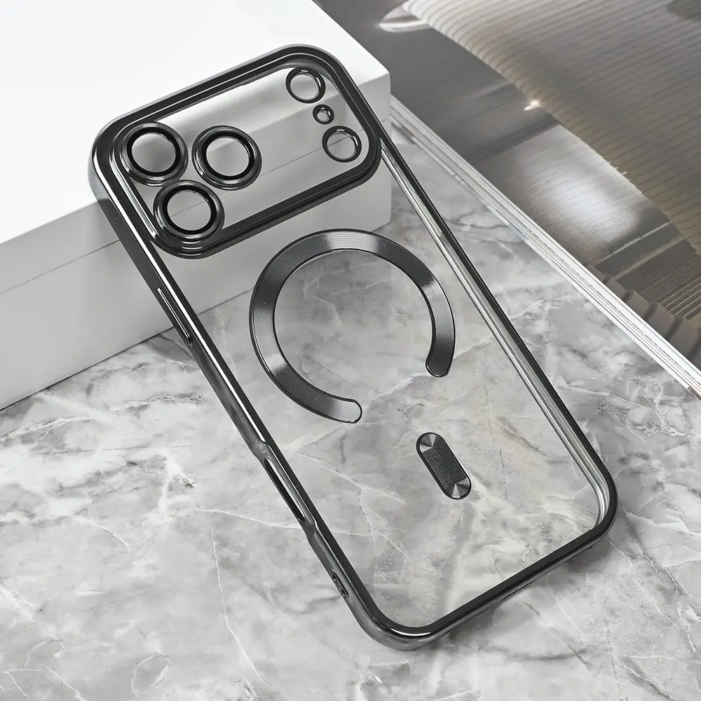 Torbica Magsafe Lux za Iphone 17 Pro Max 6.9 Siva