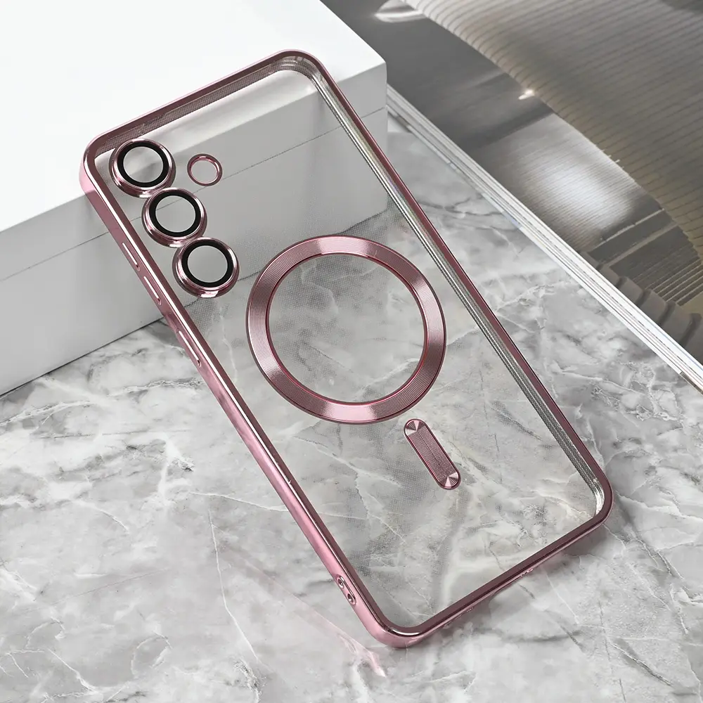 Torbica Magsafe Lux za Samsung S731B Galaxy S25 FE Roze