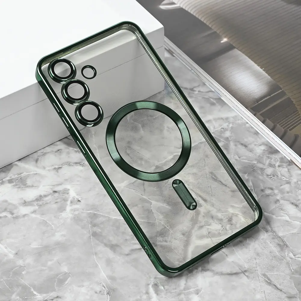 Torbica Magsafe Lux za Samsung S731B Galaxy S25 FE Zelena