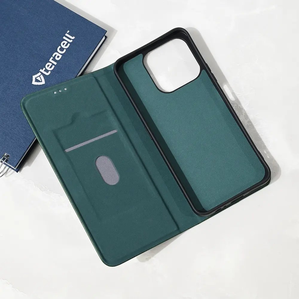 Torbica Teracell Elegant Flip za Honor X6a/x6b/x6c Tamno Zelena