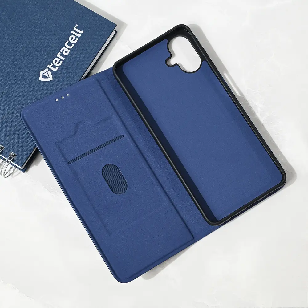 Torbica Teracell Elegant Flip za Samsung A065f/a075f Galaxy A06/a07 Tamno Plava