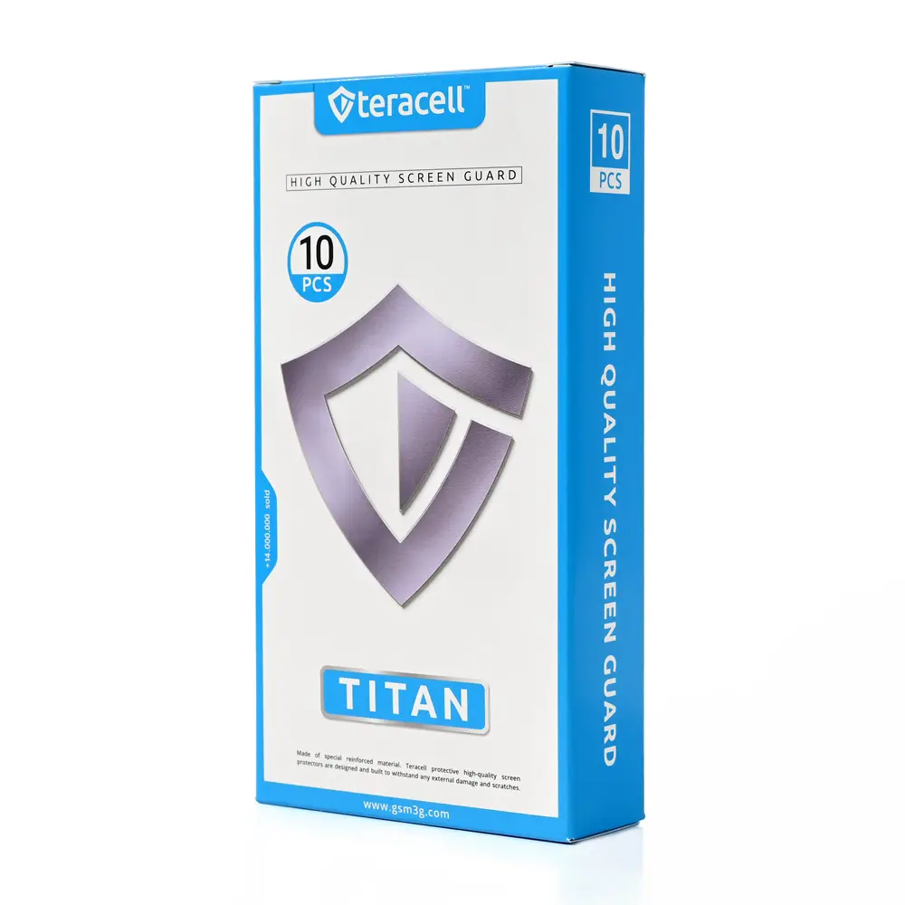 Zastitno Staklo Tempered Glass Teracell Titan 2.5d 10U1 za Iphone 17 Air 6.6 Crni