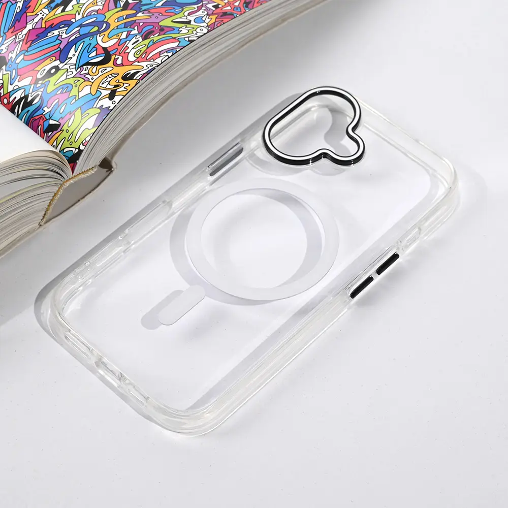 Torbica Magsafe Color Pop za Iphone 17 6.3 Bela