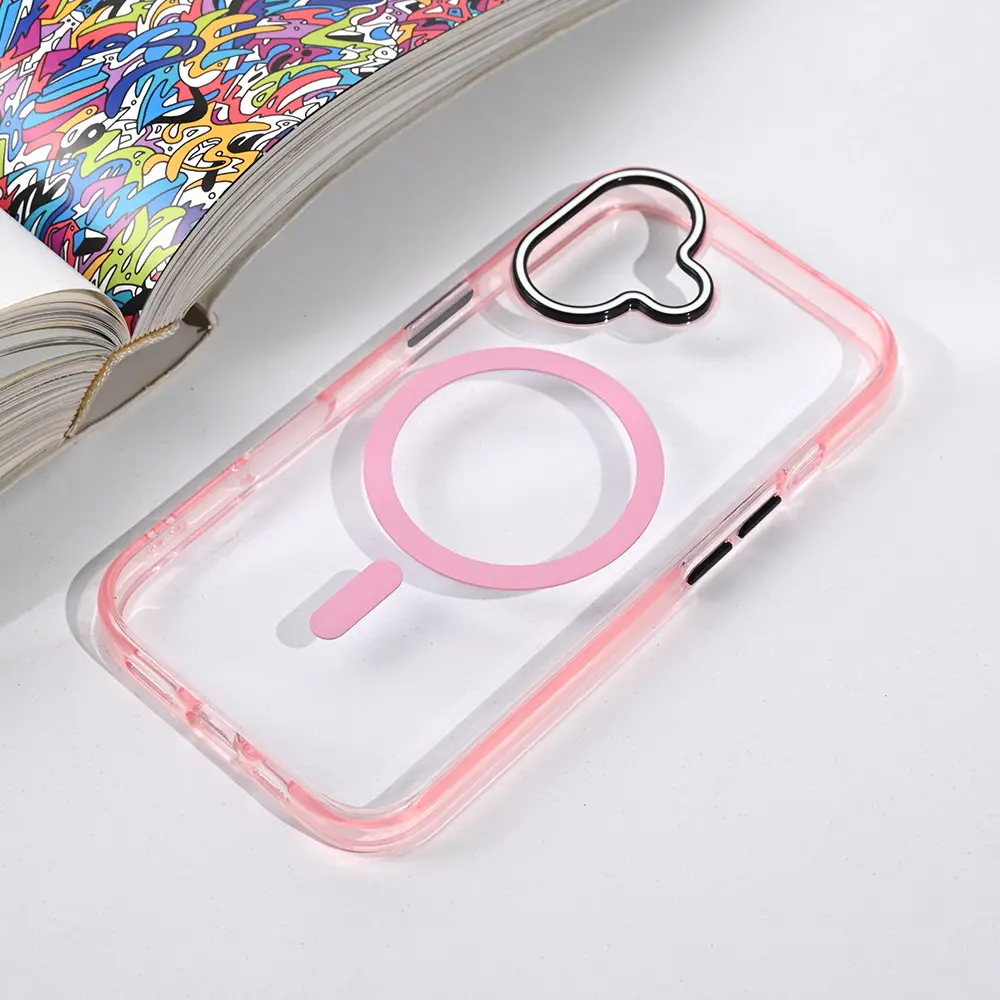 Torbica Magsafe Color Pop za Iphone 17 6.3 Roze
