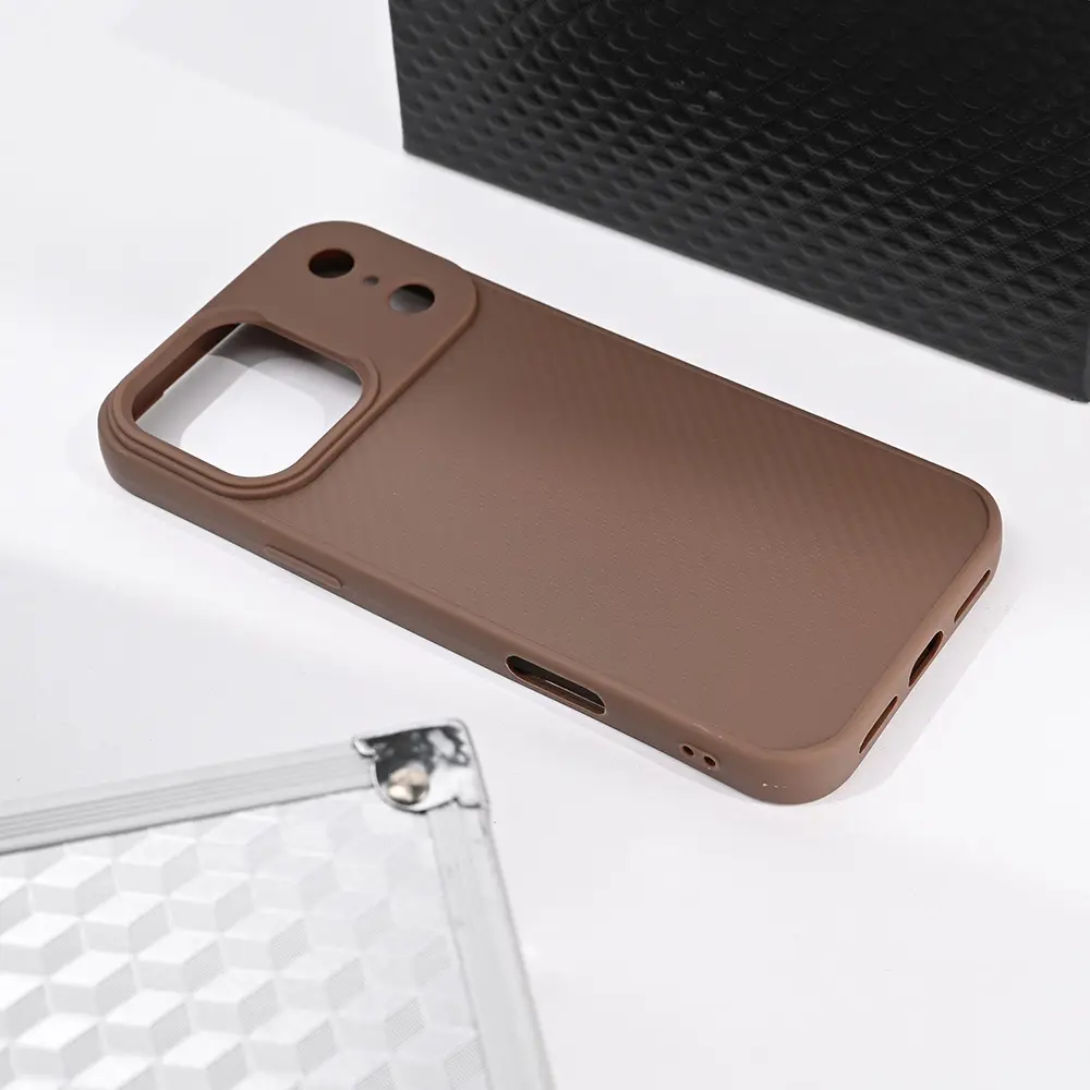 Torbica Magsafe Kevlar za Iphone 17 Pro Max 6.9 Braon