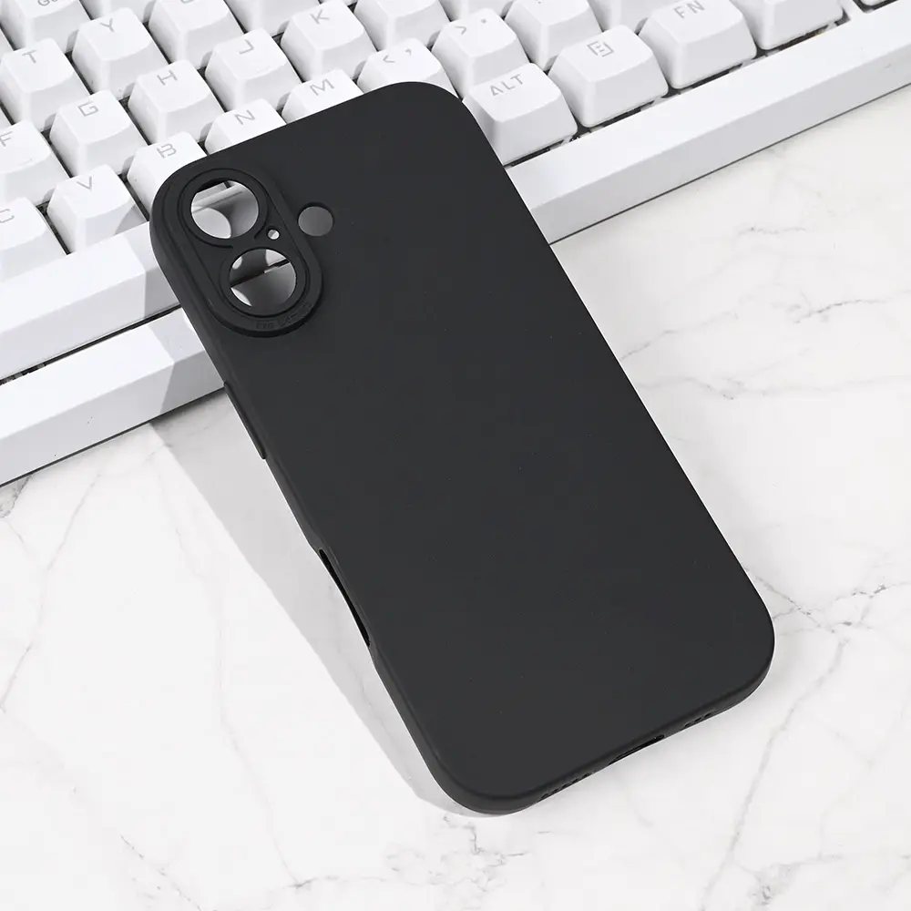 Torbica Silikon Pro Camera za Iphone 17 6.3 Crna