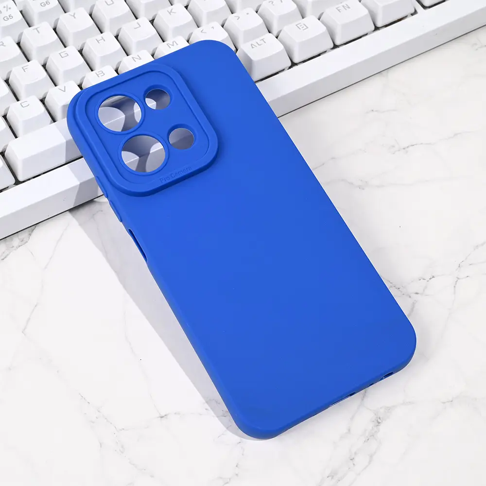 Torbica Silikon Pro Camera za Xiaomi Redmi 15C 4G 173MM Plava