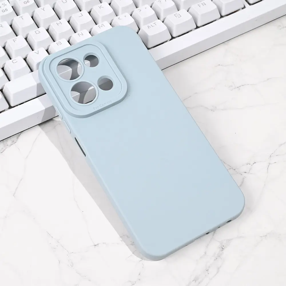Torbica Silikon Pro Camera za Xiaomi Redmi 15C 4G 173MM Svetlo Plava