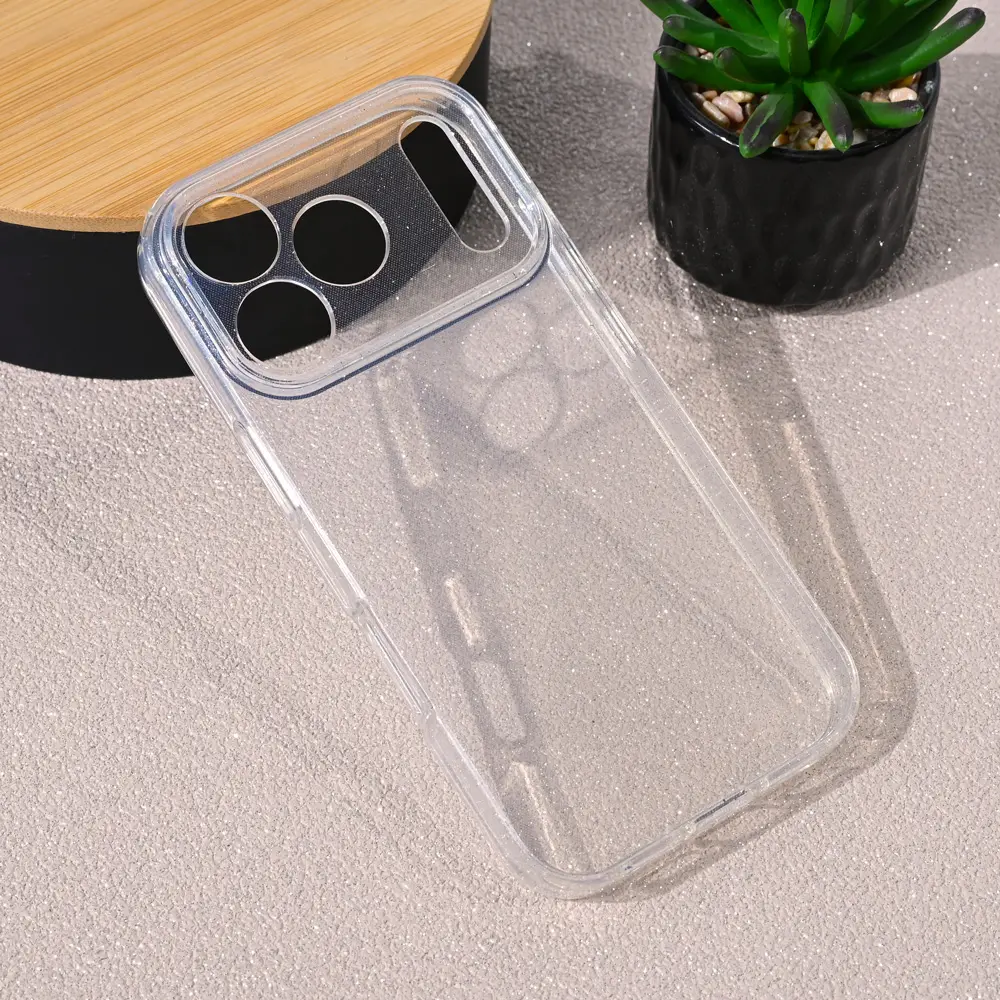 Torbica Sparkle Dust za Iphone 17 Pro 6.3 Transparent