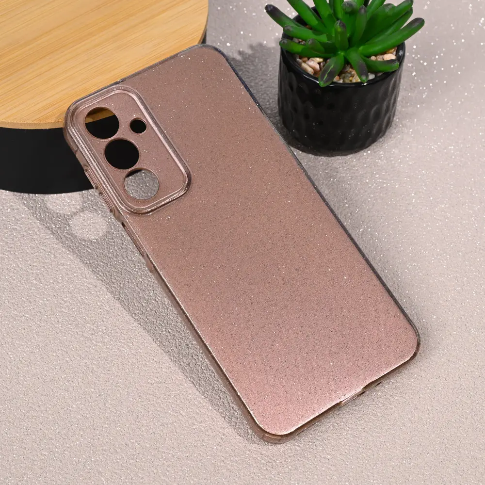 Torbica Sparkle Dust za Samsung A165F Galaxy A16 5G Roze Zlatna