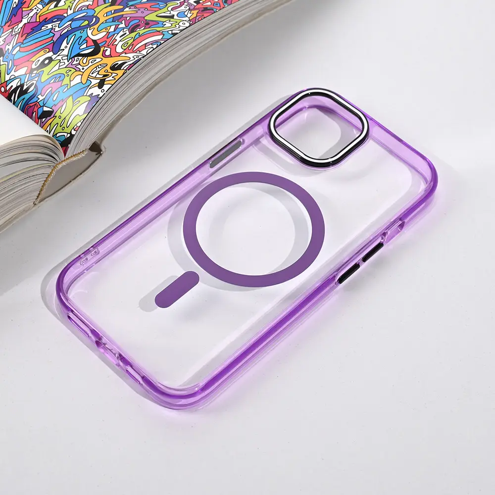 Torbica Magsafe Color Pop za Iphone 13/14 6.1 Ljubicasta