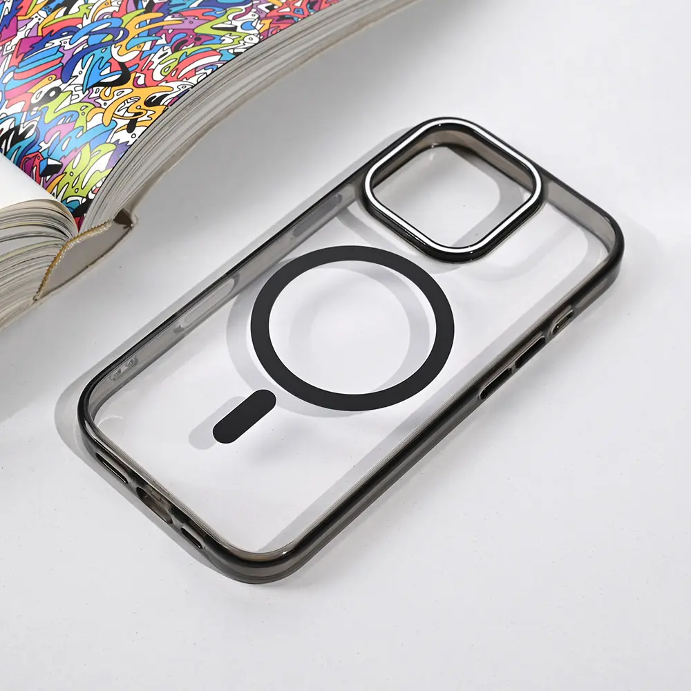 Torbica Magsafe Color Pop za Iphone 16 Pro 6.3 Crna